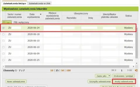 Jak sprawdzić elektroniczne zwolnienie lekarskie pracownika w PUE ZUS