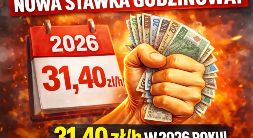 Nowa stawka godzinowa 31,40 zł/h w 2026 roku! Zastanawiasz się, ile można pracować na umowę zlecenie?
