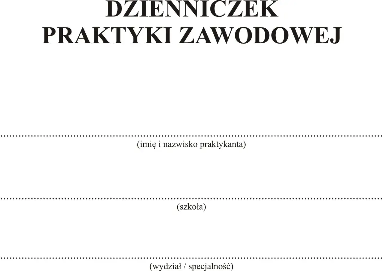 Zdjęcie Jak wypełnić dziennik praktyki zawodowej, aby uniknąć błędów?